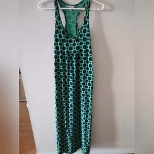 Banana Republic Geometric Racerback Maxi Dress, XS